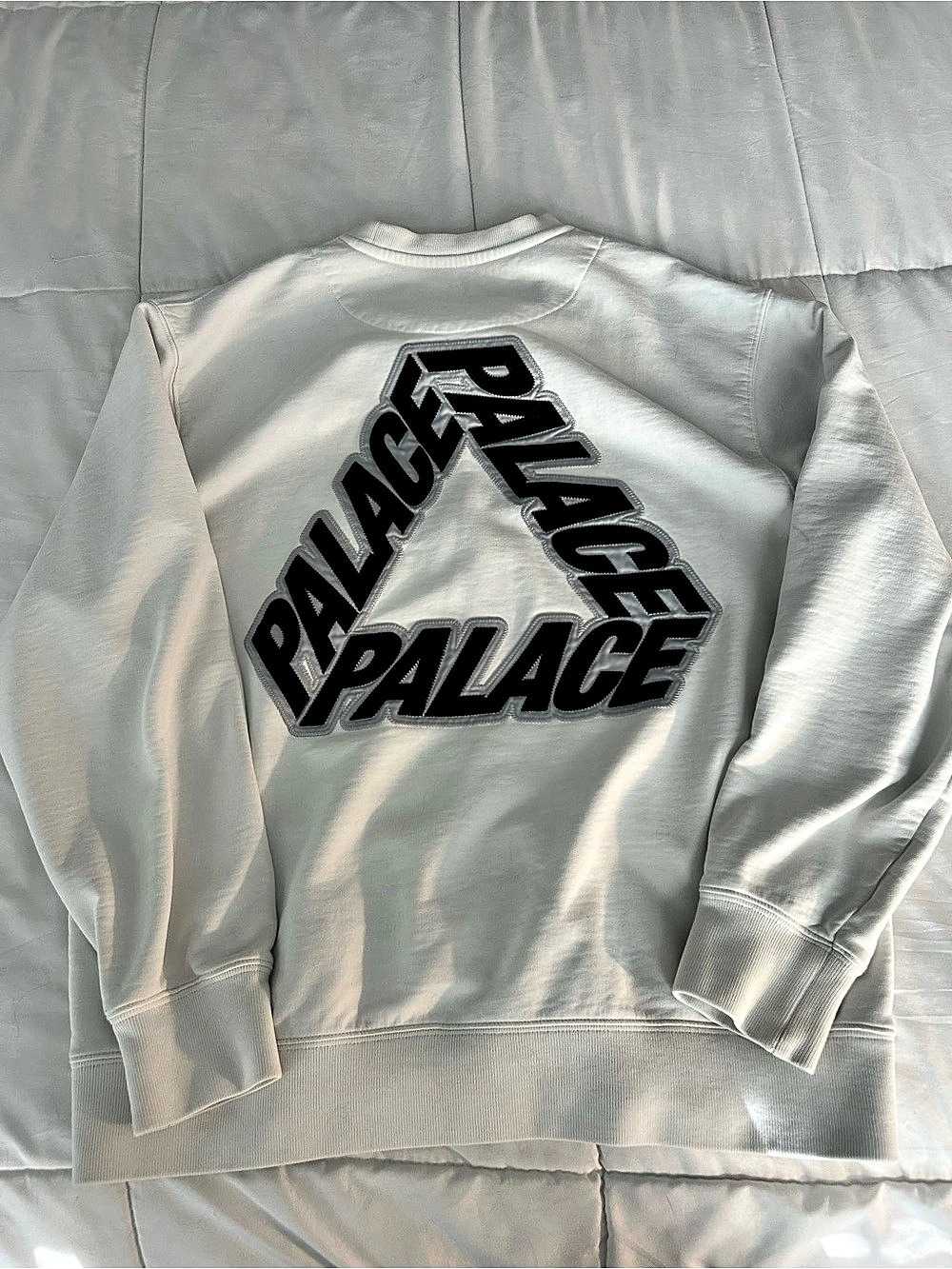Palace Crew Soft White Sweatshirt White XL